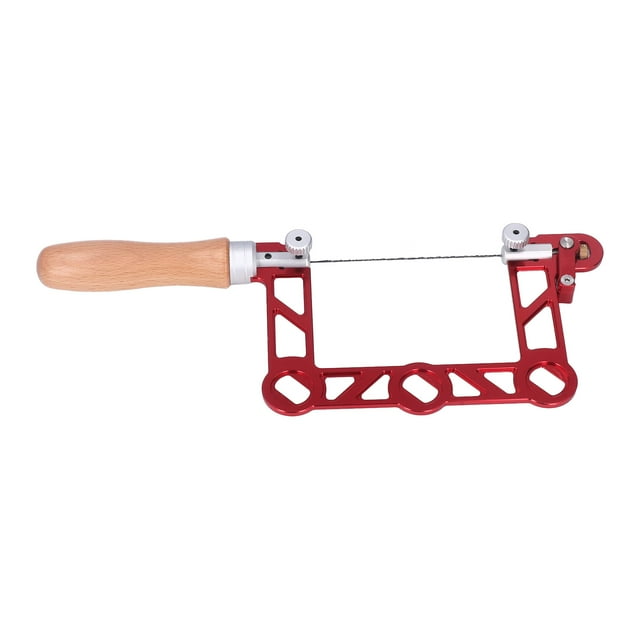 U Shape Hand Saw Mini Coping Saw for Jewelry Woodworking Metal Processing, Aluminum Alloy Body