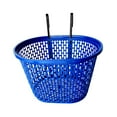 thumbnail image 4 of Collapsible Front Storage Basket Replacements Easily Disassemble and Take It Off for Shopping, Cycling Stylish with Hooks Cargo Rack Blue, 4 of 8