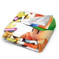 thumbnail image 3 of Manta de dibujos animados Stumble Guys, manta de forro polar ultra suave y acogedora de lujo para sofá cama, mantas de franela cálidas para todas las estaciones, ropa de cama para niños, niñas, 40 x, 3 of 7
