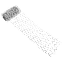 MOKKHNB Metal Chicken Wire Hexagonal Wire Mesh Silver Decorating Outdoor Use 1Pack