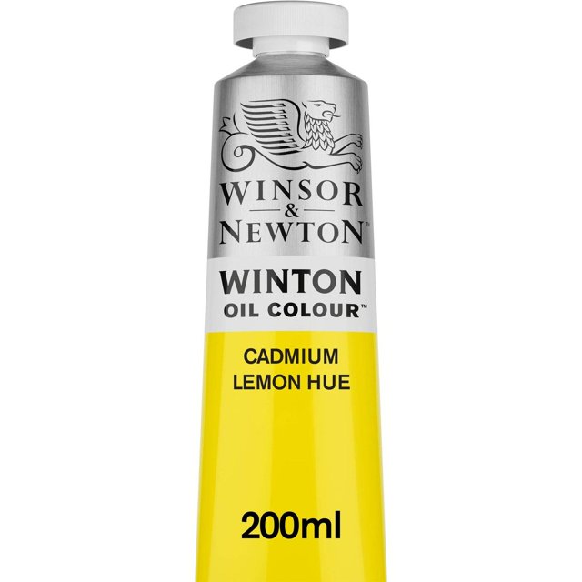 Pintura al Óleo Winton Series 1 #644 Titanium White 200ml Winsor & Newton amarillo