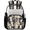 Multicolor 2, variant on Light Tan Leopard Print Clear Backpack for Stadium Events, Transparent Backpacks See Through Plastic Bag for Concerts & Work, Safari Animal Print