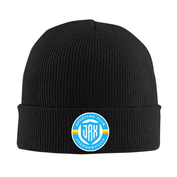 Sporting Club Jacksonville Knitted Winter Beanie Warm Acrylic Hat