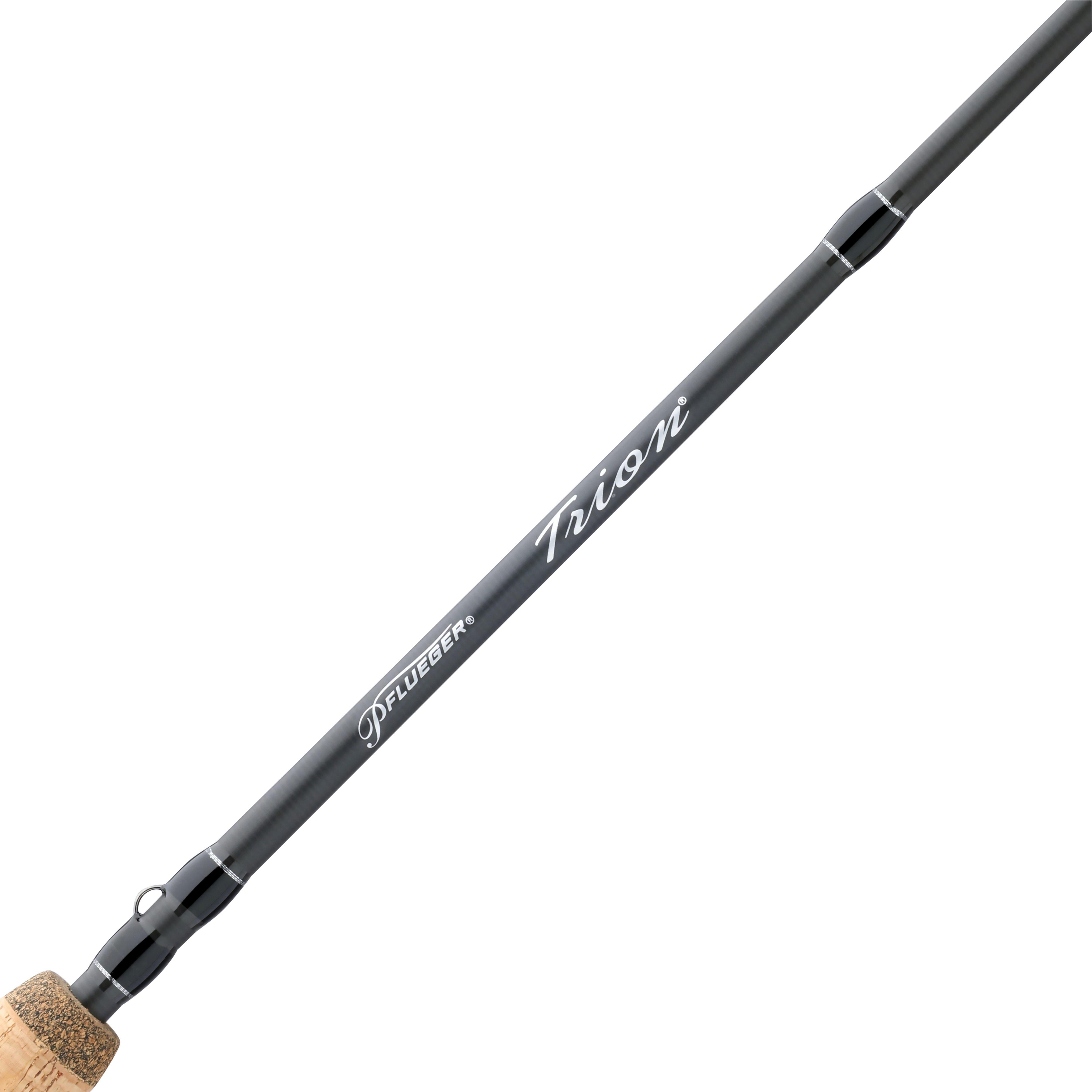 Pflueger Trion Spinning Fishing Combo, 6'6" Light Rod, 2500 Size Reel