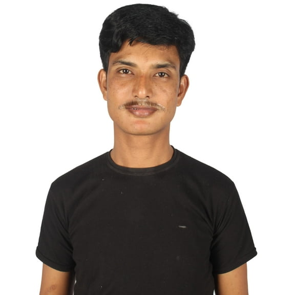 HPO Adult Men's Fake Synthetic Hair Mustache | Mixed Brown Color Options