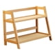 thumbnail image 3 of Organizador de café multiusos de 2 niveles con estante doble y decorativo Color bambú L, 3 of 8