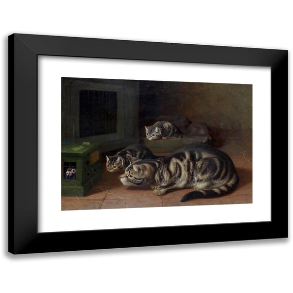 Horatio Henry Couldery 14x11 Black Modern Framed Museum Art Print Titled - Curiosity