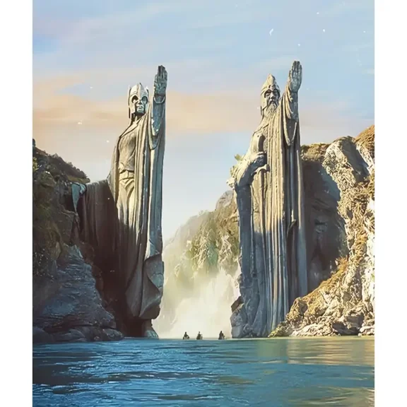 DIY 5D Full Round Drill Diamond Painting By Number Kits The Lord of The Rings Rhinestone Embroidery Cross Stitch Art Craft Home Wall Decoration