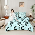 thumbnail image 4 of Castle Fairy Animal Snake Full Size Comforter Sets,Bohemian Moon Stars Bedding Sets, 4 of 8