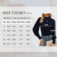 thumbnail image 6 of SWQZVT Womens Mock Neck Puff Long Sleeve Tops Casual Loose Solid Basic T Shirt Button Cuffs Pullovers Shirts Blouse, 6 of 6