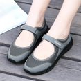 thumbnail image 1 of XIHAHA, zapatos planos informales para mujer, Primavera Verano, zapatos planos de malla para mujer, zapatillas de deporte suaves y transpirables para niñas, zapatos de baile para mujer, 1 of 4