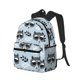 thumbnail image 2 of Mochila con bonito estampado de mapache, ideal para portátil, viajes, senderismo, negocios, para mujeres y hombres., 2 of 5