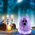 thumbnail image 4 of Wzzjkit Halloween Ghosts Mini Halloween Garden Figurines Cute Pumpkin Ghost Resin Miniature Model Witch Figurines Decorated Halloween Party DIY Decoration, 4 of 4