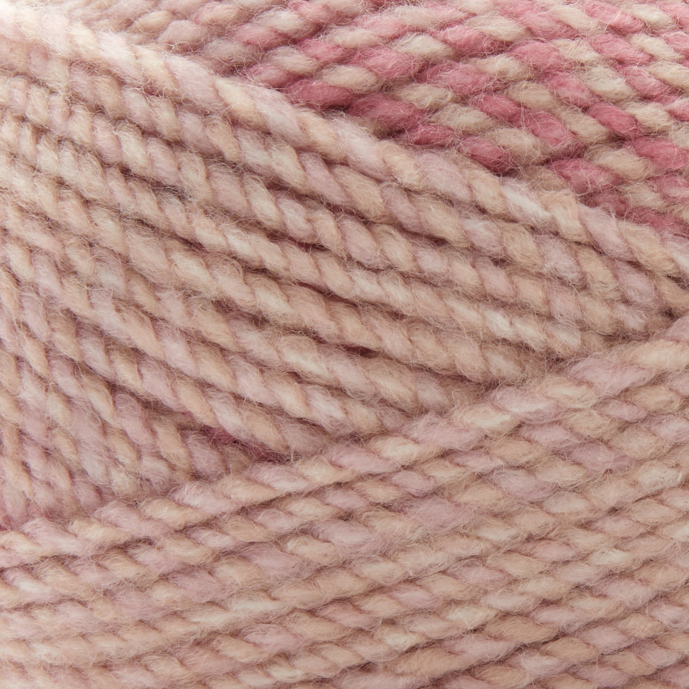 Impressions Yarn by Loops & Threads - Yarn for Knitting - Crochet - Weaving - and Arts & Crafts - Pink - Acrylic - 5.29 oz