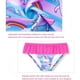 thumbnail image 4 of Traje de baño dividido para niñas Traje de baño de unicornio de manga larga para niñas Traje de baño de playa con protección solar para niñas pequeñas, 4 of 6