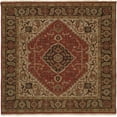 thumbnail image 3 of K2 Floor Style Soumak Rust/Brown Hand Made Wool Area Rug, 3 of 3