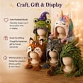 thumbnail image 4 of Fantasy Hood Hat DIY Crochet Kit,Complete All-in-One Crochet Set for Beginners,Animal Hood Hat Craft Kit with Premium Yarn and Tools,Handmade Gift for Adults and Teens (A5), 4 of 4