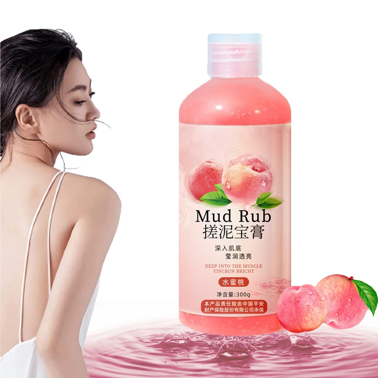 Mud Rub Gel Rubbing Mud for Skin, Mud Scrub Cream for Body, Rubbing