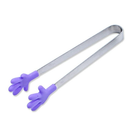 Portable Mini Silicone Hand Shape Muffins Pancakes Cookies Chocolate Tongs Serving Clips Kitchen