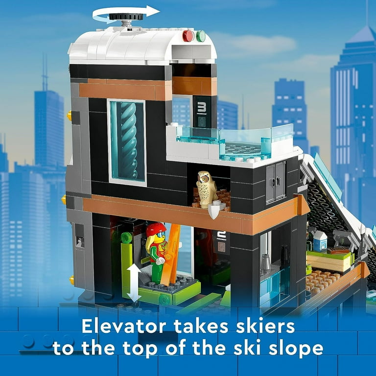 LEGO City Ski and Climbing Center 60366 Building Toy Set - Walmart.com