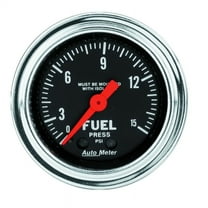 Auto Meter 2413 Traditional Chrome Fuel Pressure Gauge