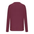 thumbnail image 7 of Sweaters for Women Casual Women'S Winter Casual Solid Color-Neck Long-Sleeved Knitted Loose Sweater Women Sweaters for Winter, 7 of 7