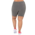 thumbnail image 2 of Athletic Works Women's Plus Size Core Active Dri-Works Bike Shorts, 2 of 6