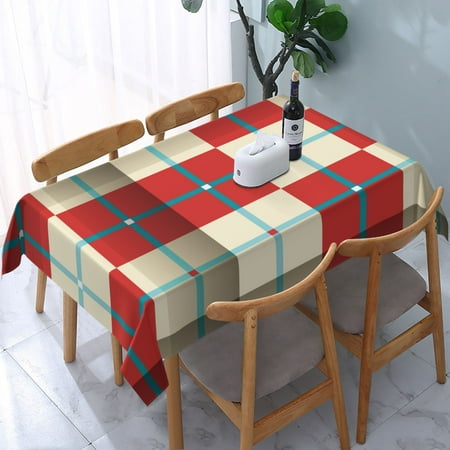 

Tablecloth Seamless Floral Pattern Background Table Cloth For Rectangle Tables Waterproof Resistant Picnic Table Covers For Kitchen Dining/Party(54x72in)