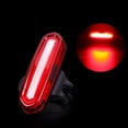 thumbnail image 1 of USB recargable COB LED bicicleta bicicleta ciclismo delantero trasero cola 4 modos rojo JShteea El nuevo, 1 of 5