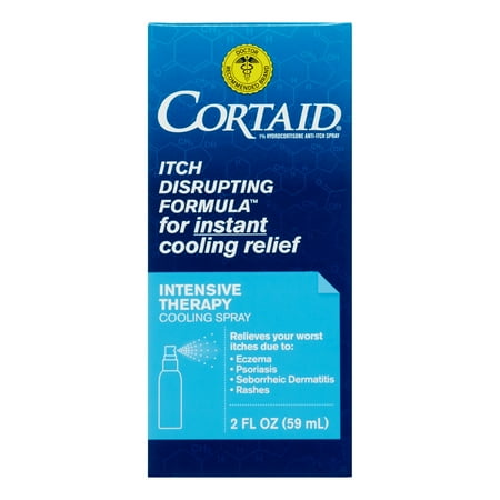 Cortaid Intensive Therapy Itch Relief Cooling Spray, 2 Oz