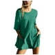 thumbnail image 1 of Mono corto de verano sin espalda para mujer: mono deportivo holgado para la playa, color liso, informal, tallas S-XL, 1 of 6