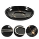 thumbnail image 5 of Jabonera decorativa de cerámica con diseño de mármol para lavabo o encimera de tocador, 5 of 7