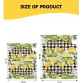 thumbnail image 2 of Summer Lemon Magnetic Mailbox Covers 18" X 21", Yellow Fruit Green Leaves Plant Mailbox Wraps Standard Size Buffalo Plaid Post Letter Box Cover for Garden Yard Home Patio Decor, 2 of 6