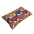 thumbnail image 3 of Balery Fox Face Bedding Queen Pillow Cases - Envelope Closure - Soft Brushed Microfiber Fabric - Shrinkage and Fade Resistant Pillow Cases-16"x24", 3 of 9
