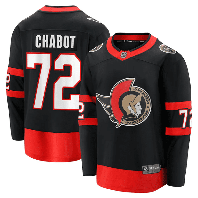 Thomas Chabot Ottawa Senators NHL Fanatics Breakaway Home Jersey, Small
