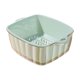 thumbnail image 2 of Cesta organizadora de utensilios de cocina, escurridor de plástico apto para alimentos, ahorra espacio, para verduras, utensilios, resistente, fácil de limpiar, multiusos., 2 of 6