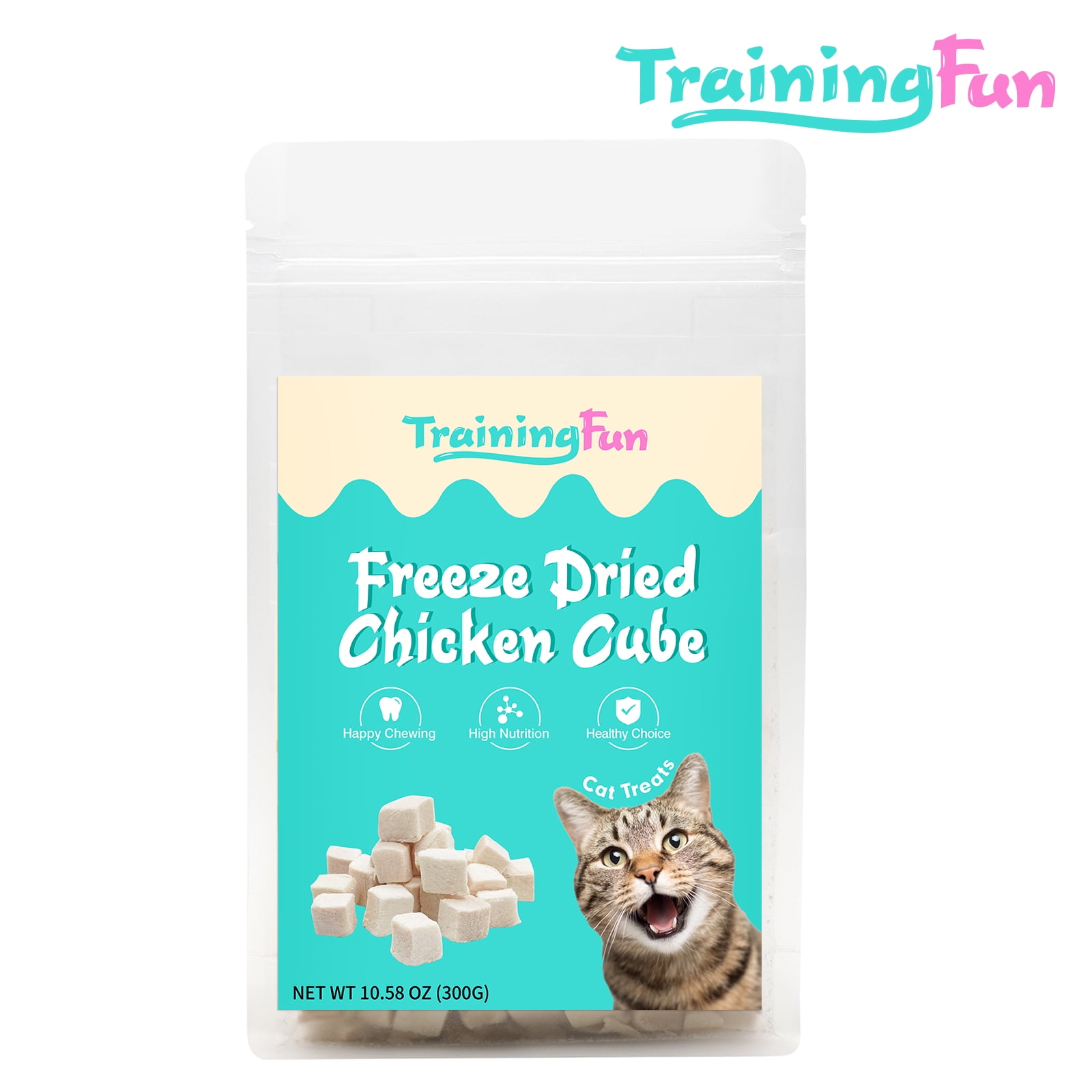 Trainingfun Edilbe Freeze Dried Chicken Cubes
