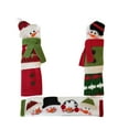 thumbnail image 1 of ziyahi 3pcs Refrigerator Handle Covers Fridge Door Snowman Kitchen Christmas Decoration 2, 1 of 6