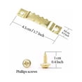 thumbnail image 2 of Picture Hanging Hardware With Easy Installation, Sawtooth Hangers Ideal For Frames With Professional Finish And Double Hole Design, 2 of 5