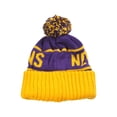 thumbnail image 2 of City Caps Bonnet avec Poignets 2 Tons - New Orleans - Violet/jaune, 2 of 2