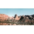 thumbnail image 2 of Marshall, Laura 18x11 Gold Ornate Wood Framed with Double Matting Museum Art Print Titled - Kolob Canyons II Color, 2 of 4