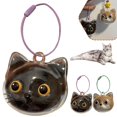 thumbnail image 4 of Pet Hair Keepsake Box Memorial for Cat Fur Storage Container for DIY Decoration Lovers Gift Keychain For Pet, 4 of 8