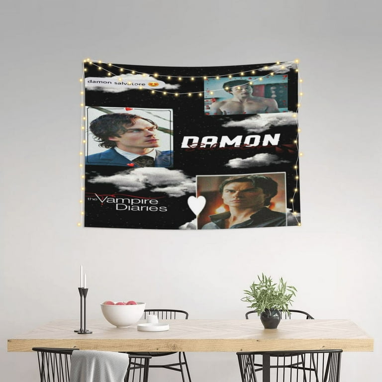 Damon Salvatore Tapestry Wall Tapestry Cartoon Tapestry Galaxy Tapestry for Party Bedroom Living Room Home Decoration 29x37in Walmart