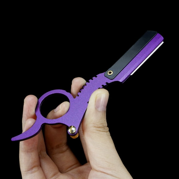Professional Straight Edge Barber for Razor Haircut Beard Shaving Tool Manual Depilation Razors Hairdresser Trimming Blades Replaceable