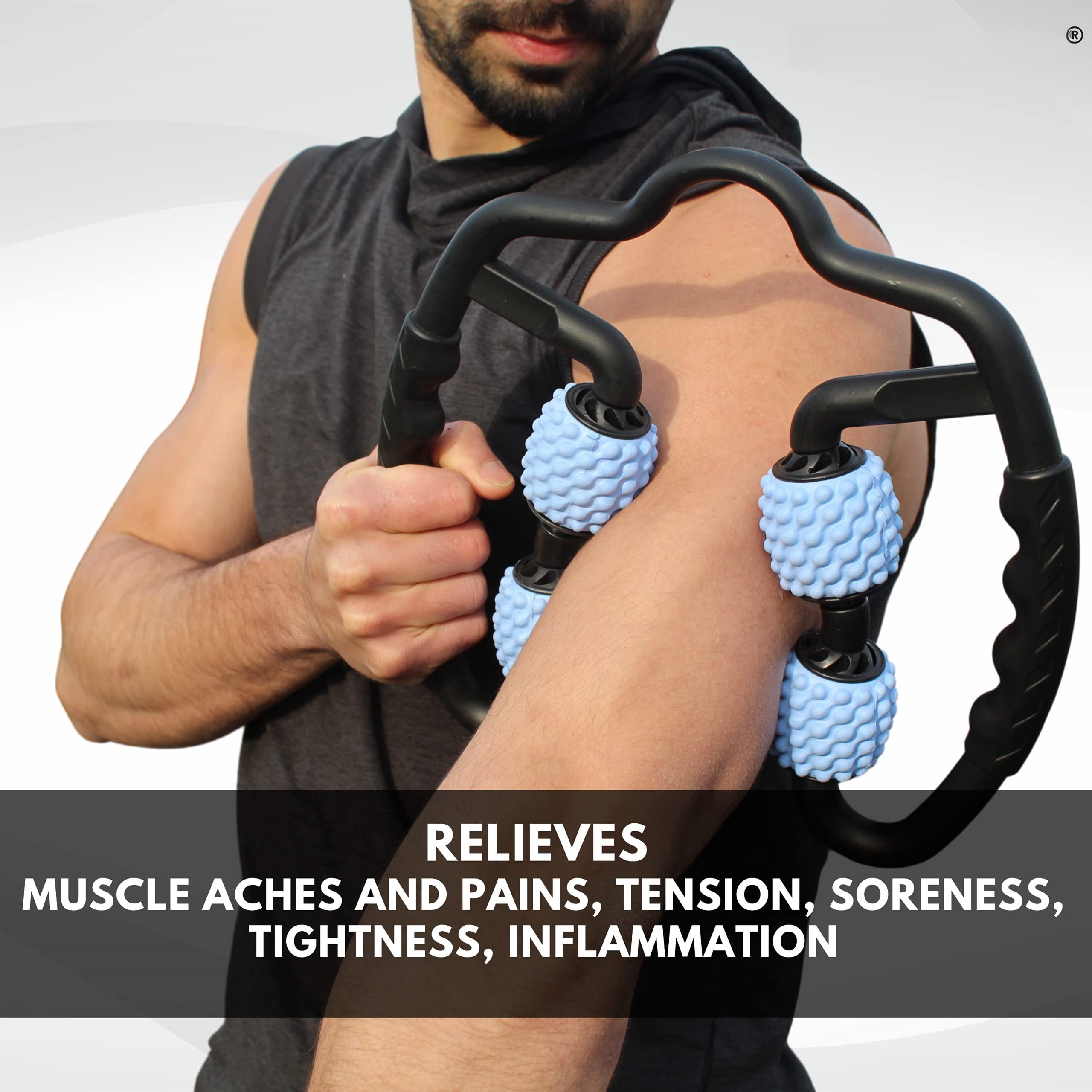 Roller  Trigger Point Foam For Arms Shin Splints Massage Tool To Stiffness And Tight Cellulite Deep Tissue Massaging