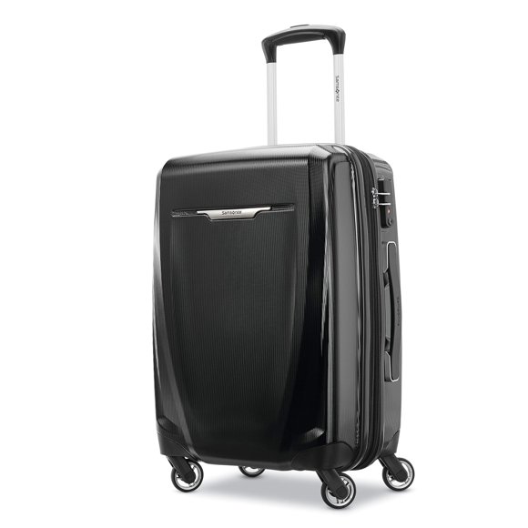 Equipaje de mano duro Samsonite Winfield 3 DLX, 20 pulgadas, negro