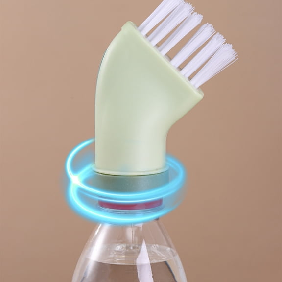 Multi-purpose Cleaning Brush, Can Be Connected To Water Bottle, Wet And Dry Cleaning Brush, Household Dead Corner And Crevice Brush Christmas Decorations for Home Of The Day