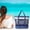 Navy, variant on Mesh Beach Bag with Cooler, Large Beach Tote Bag for Women, Waterproof Sandproof for Travel Daily Swim Pool