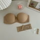 thumbnail image 1 of Sujetador sexy invisible sin tirantes antideslizante para vestidos de novia, hermosos parches en la espalda y el pecho, ropa interior sexy fruncida, 1 of 6