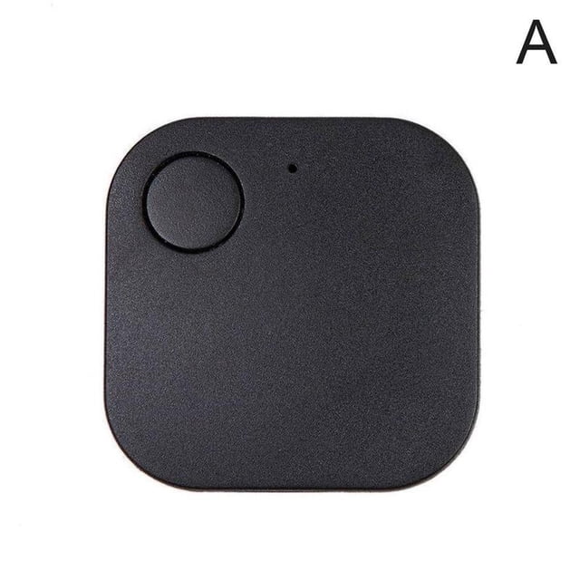 Mini Tracking Device Tag Key Child Finder Pet Tracker Location Bluetooth Tracker Smart Tracker Vehicle Anti-Lost Black